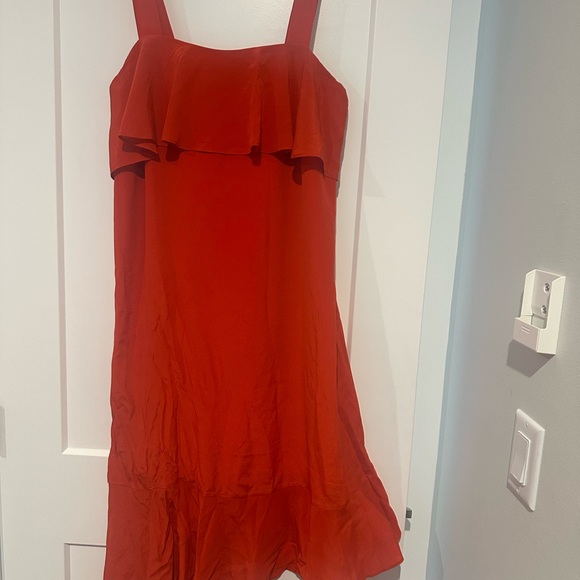 Madewell Scarlet Ruffle Mini Dress - Picture 1 of 1